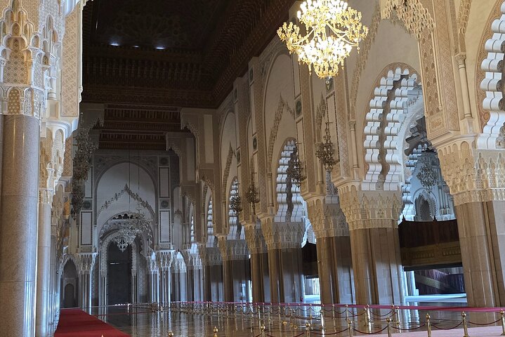Day Trip from Rabat to Casablanca with Hassan II Mosque Ticket