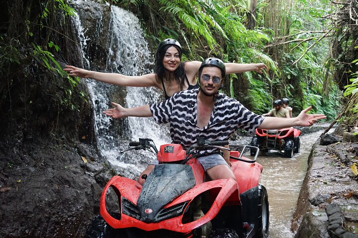 Bali ATV Quad Bike and Water Rafting Include Lunch and Transfer