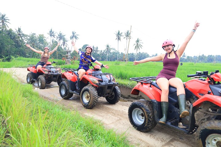 Bali ATV Quad Bike and Water Rafting Include Lunch and Transfer