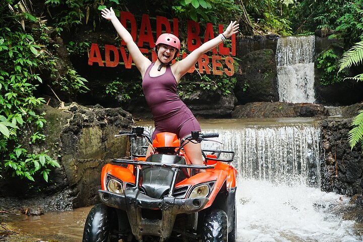 Bali ATV Quad Bike and Water Rafting Include Lunch and Transfer
