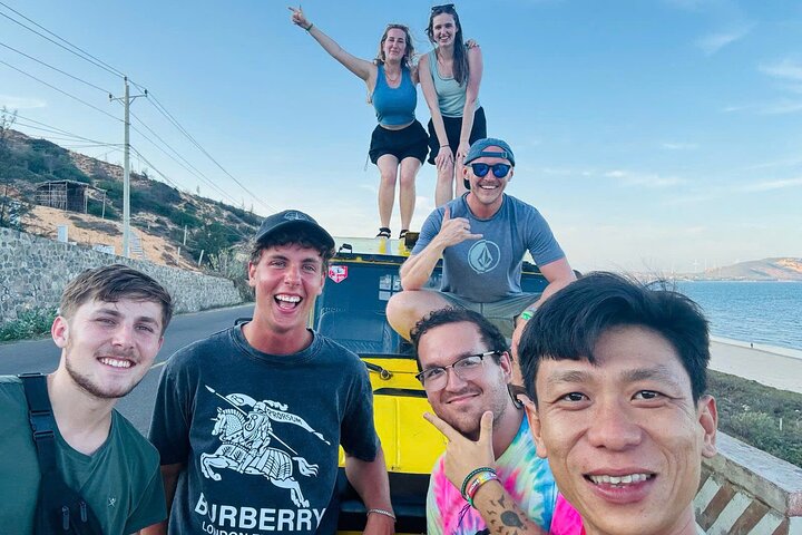 A Mui Ne Group with Jeep tour and Quad Bike ATV with Driver