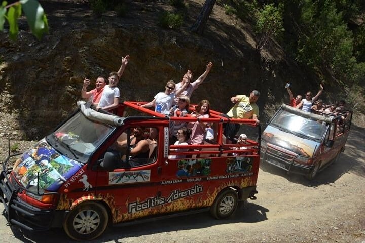Belek : Super Combo Rafting & Buggy & Jeep & Zipline (4 in 1 )