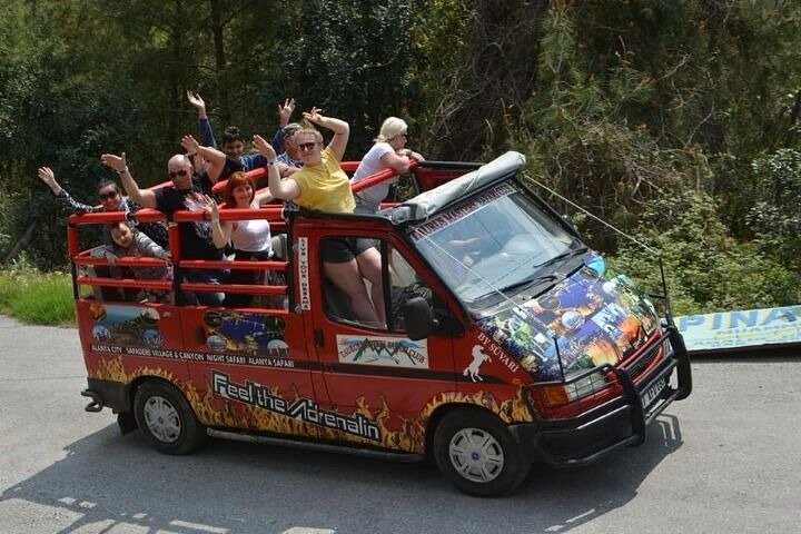 Belek : Super Combo Rafting & Buggy & Jeep & Zipline (4 in 1 )
