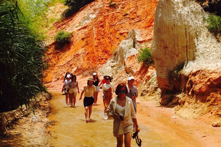 A Mui Ne Group with Jeep tour and Quad Bike ATV with Driver