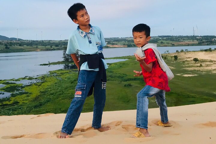 A Mui Ne Group with Jeep tour and Quad Bike ATV with Driver