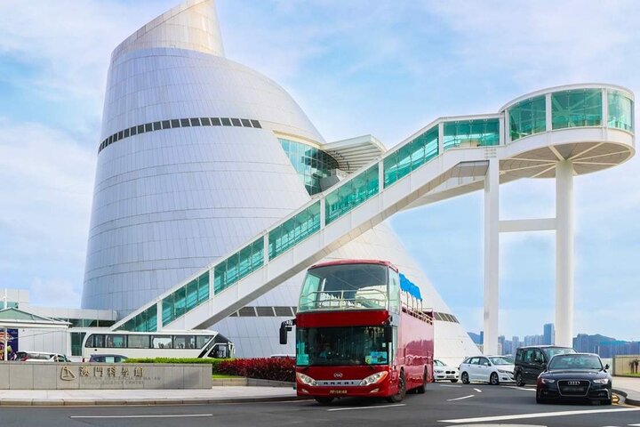 Macau Hop-On Hop-Off Open Top Sightseeing Bus Tour