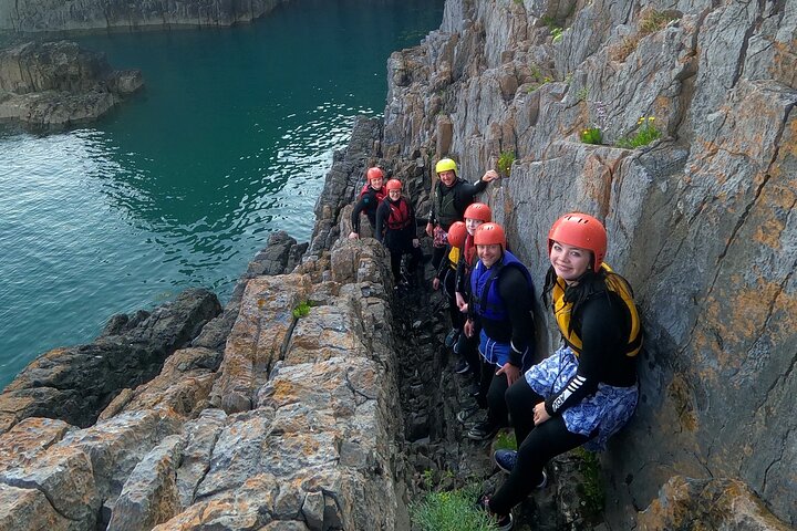 Tenby Coasteering Adventure with expert guides