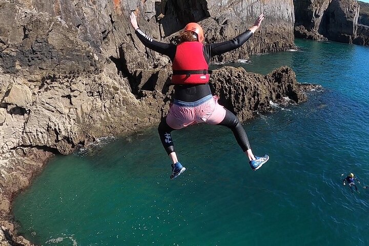 Tenby Coasteering Adventure with expert guides