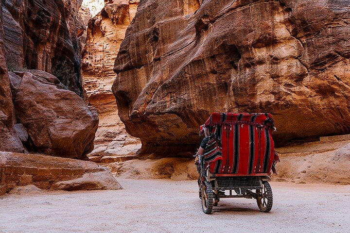 From Aqaba: Private Full-Day Wadi Rum and Petra Tour
