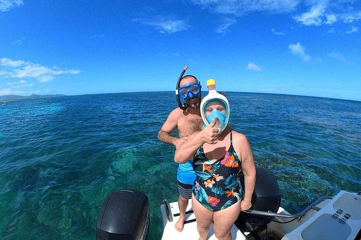 Half day in the lagoon of the Great Ass of Sailing Bag