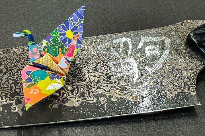Luxury Damascus Knife Making Experience Tour from Nagoya