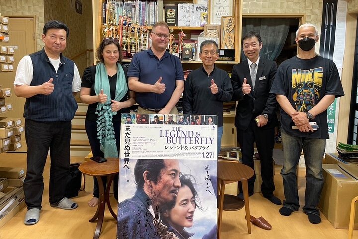 Luxury Damascus Knife Making Experience Tour from Nagoya
