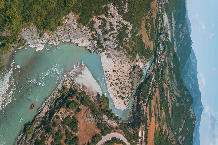 Vjosa River Rafting & Kayaking Adventure in Permet