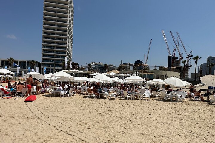 Professional Surfing Lessons at Beach Club TLV in Tel Aviv