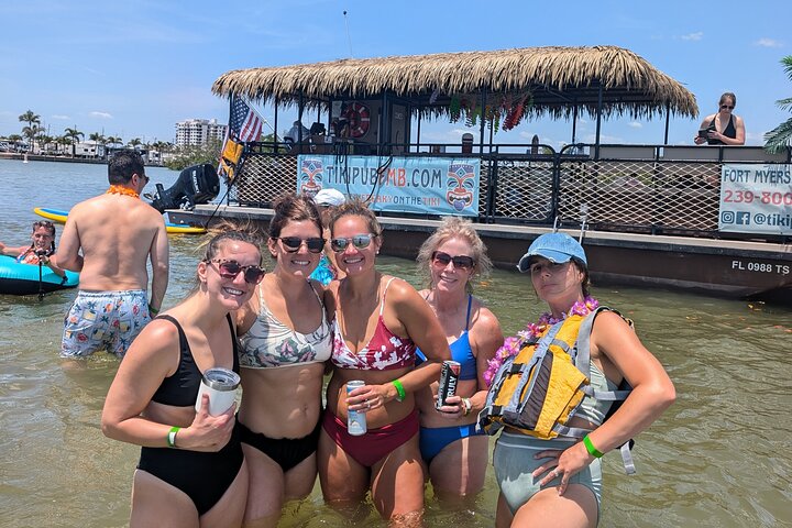 Ft Myers Beach 3 Hour Tiki Pub Tropical Sandbar Getaway Cruise