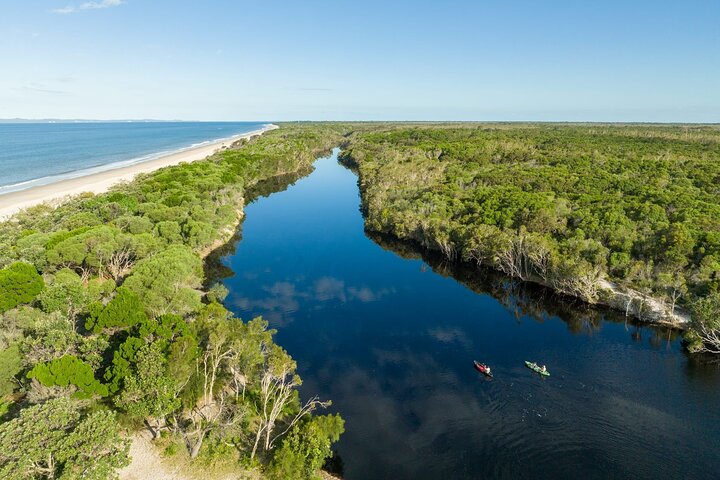 Bribie Island 4WD Kayak and WWII Bunker Tour