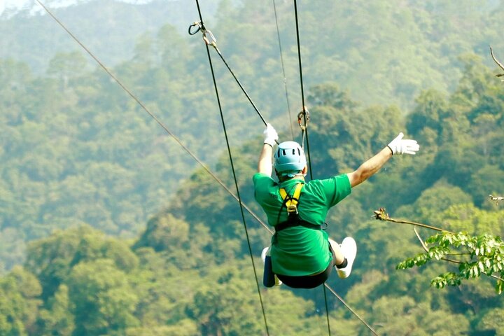 Kingkong Smile Zipline - Longest Highest Zipline in Chiang Mai