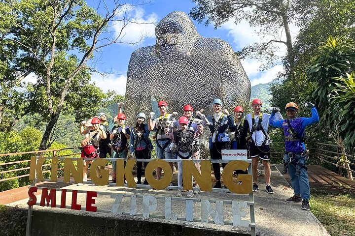 Kingkong Smile Zipline - Longest Highest Zipline in Chiang Mai
