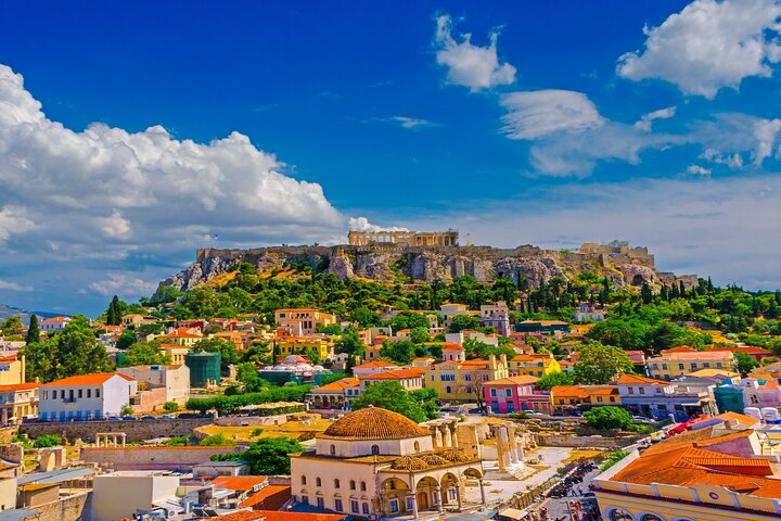 Athens City Tour with Acropolis & Plaka from Piraeus Cruise Port