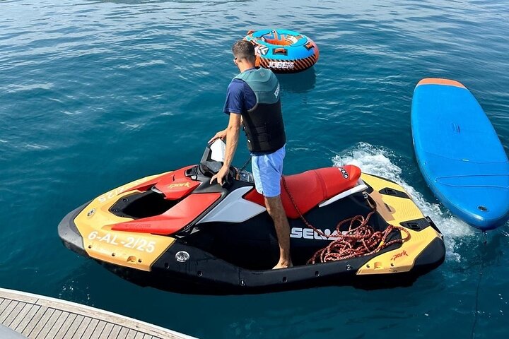 Private Yacht Experience with Jetski Included and Water Sports