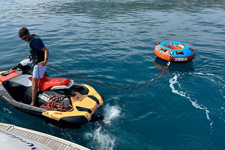 Private Yacht Experience with Jetski Included and Water Sports