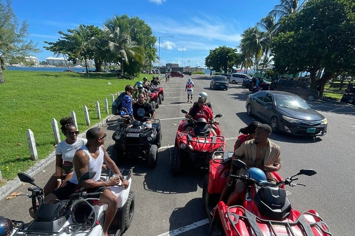 ATV Half Day City Tour in Nassau: Guided Tour With Free Samples