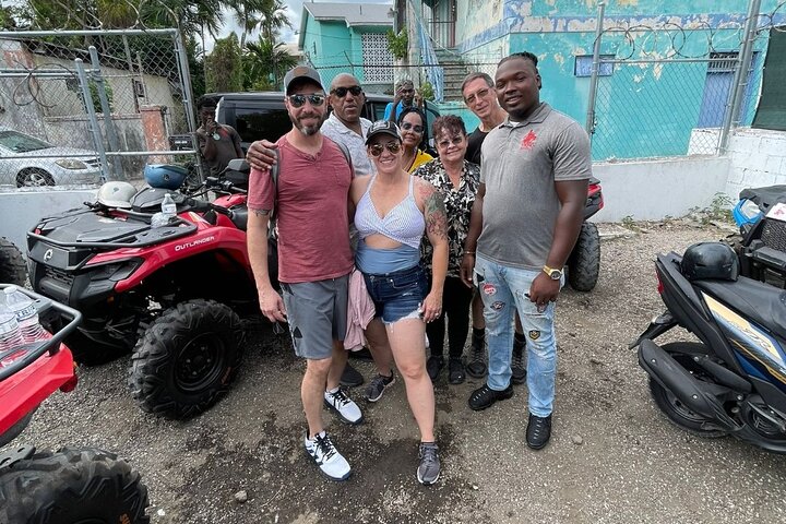 ATV Half Day City Tour in Nassau: Guided Tour With Free Samples