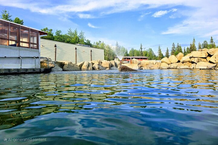 Midnight Sun Magic Chena Hot Springs Soak and Ice Museum Tour