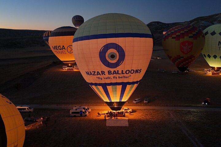Hot Air Balloon Flight over Göreme (main flight area)