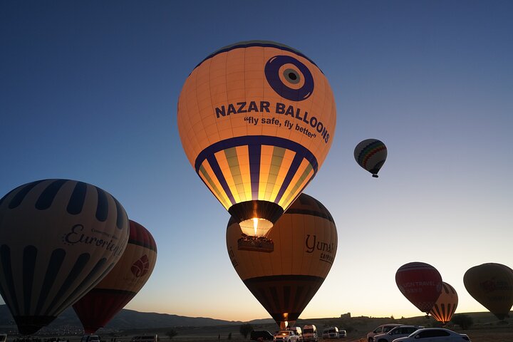 Hot Air Balloon Flight over Göreme (main flight area)