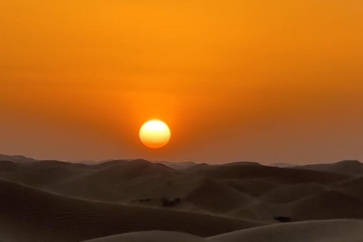 Sunset desert safari tour (private tour)