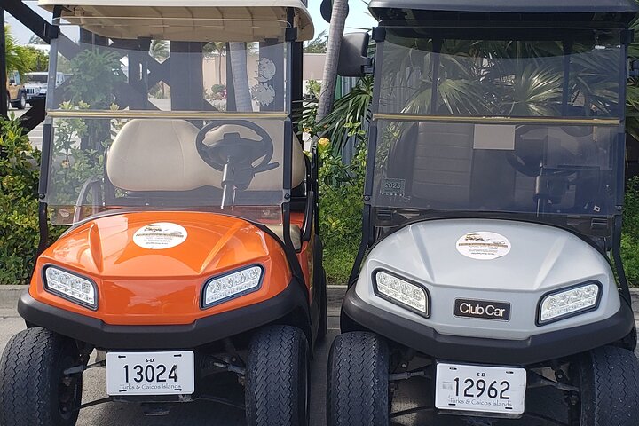 PRJ Golf cart rental in Grand Turk
