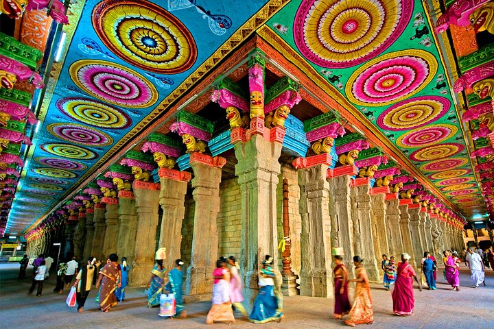 Night Ceremony in Madurai Meenakshi Amman Temple