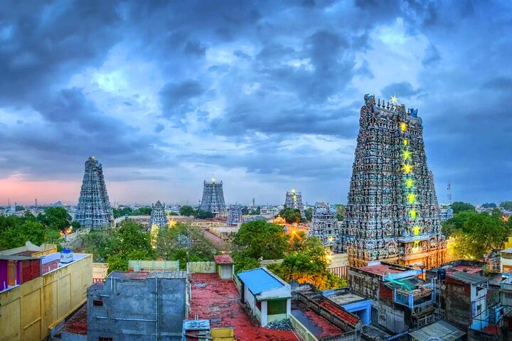Night Ceremony in Madurai Meenakshi Amman Temple
