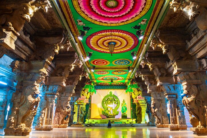 Night Ceremony in Madurai Meenakshi Amman Temple