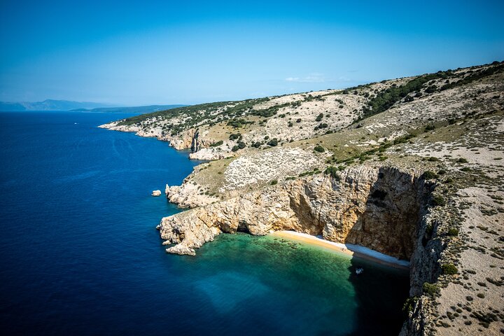Wild Bays of Krk Island: A private half day boat tour