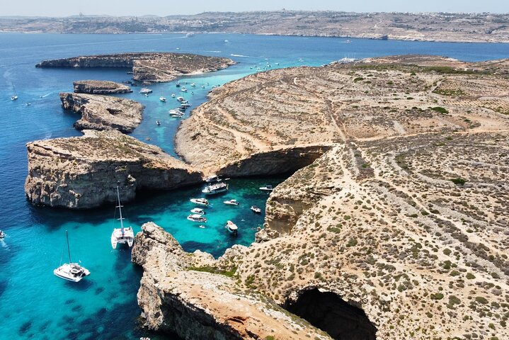 Malta: Private Boat Trip & Cruises Comino, Blue Lagoon, Gozo