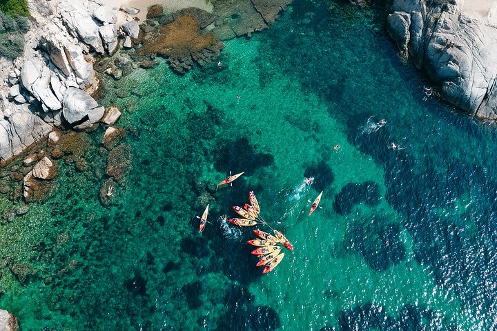 Costa Brava Guided Kayak and Snorkeling Excursion in Playa de Aro