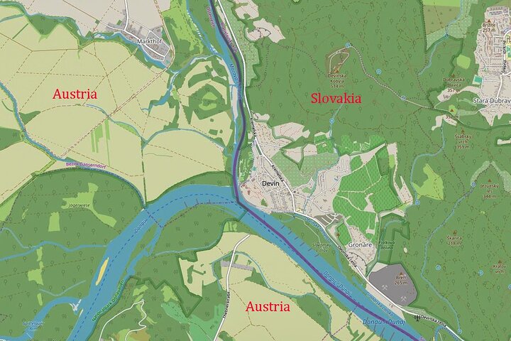 Bratislava Sightseeing Danube Cruise to Devin Castle
