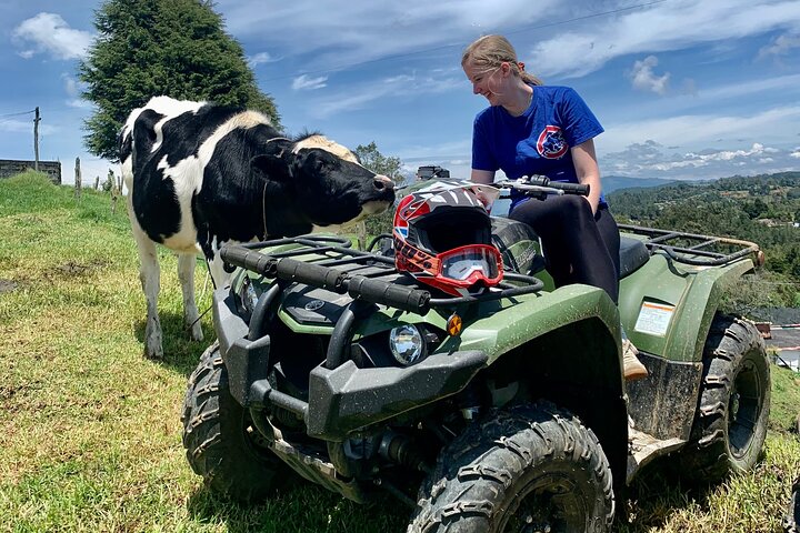 “Exclusive Mountain Escape : ATV Tour from Medellin with lunch