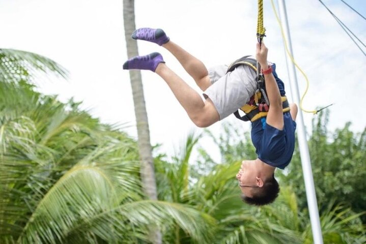 MegaZip Adventure Ride Jungle Beach & Sea Experience |Singapore