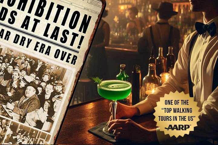 Phantoms of Prohibition: Ghosts, Cocktails, & Bites Walking Tour