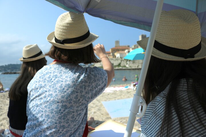 Sketch & watercolor immersion facing the sea - private workshop
