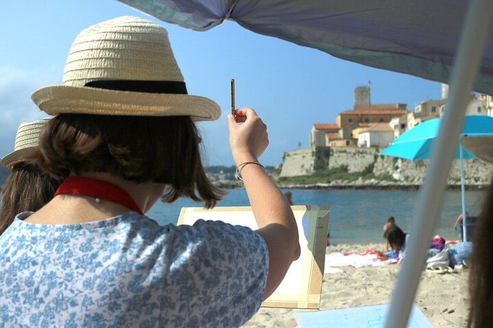 Sketch & watercolor immersion facing the sea - private workshop