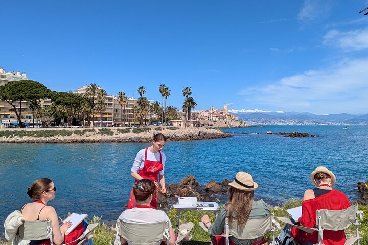 Sketch & watercolor immersion facing the sea - private workshop