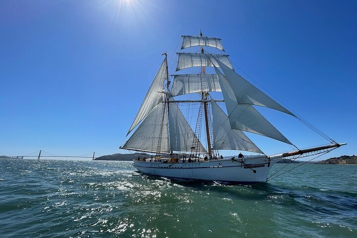 Sunset Sail on the Tall Ship Matthew Turner in San Francisco Bay