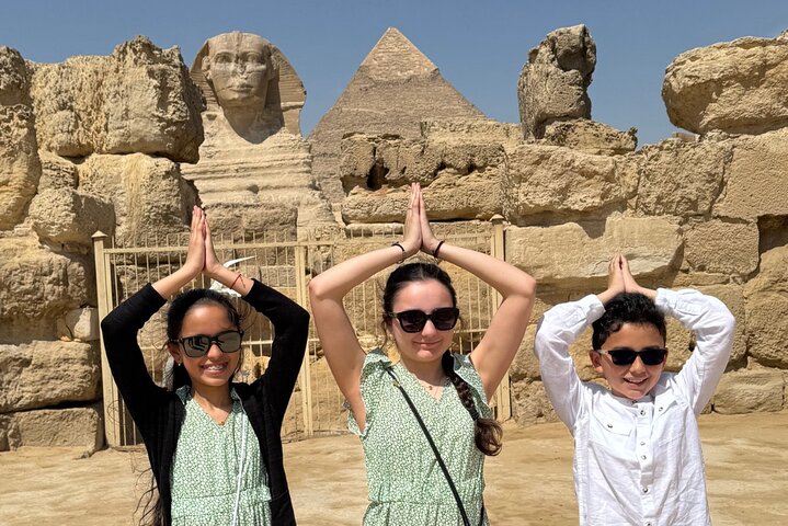 Pyramids, Sphinx & Grand Egyptian Museum , Nile Felucca OR Bazaar