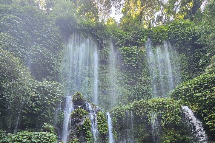 Benang Kelambu & Stokel Waterfalls and Handweaving Village Tour