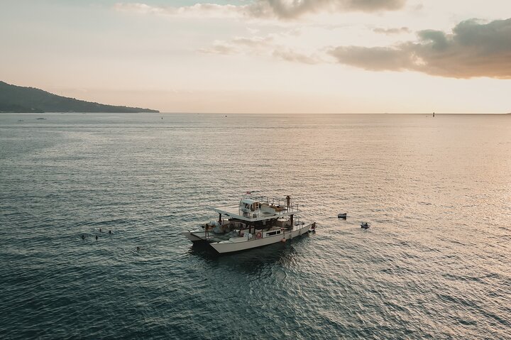 4-in-1 • Gili Islands Snorkel & Sunset Half-day Catamaran Cruise