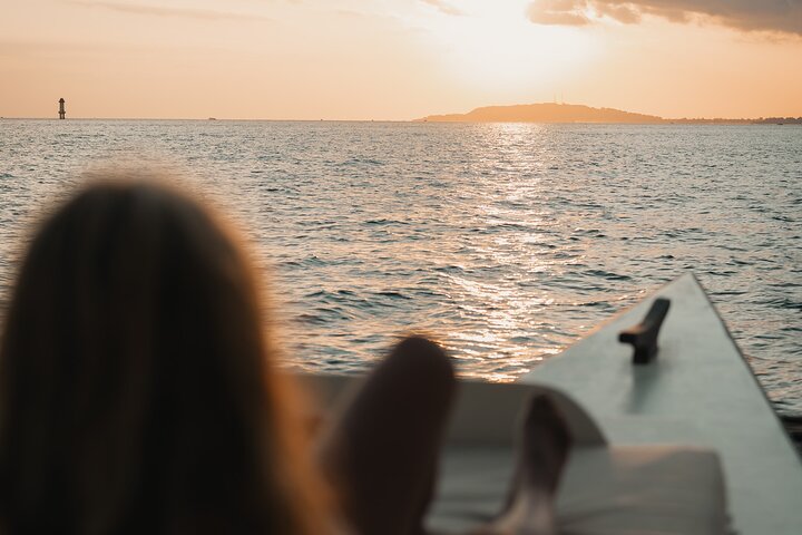 4-in-1 • Gili Islands Snorkel & Sunset Half-day Catamaran Cruise